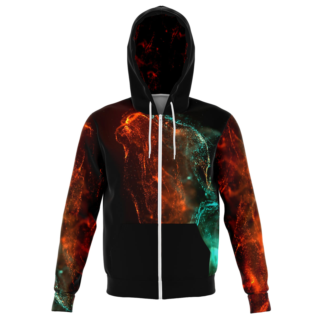 Electric Smoke Zip Up Hoodie 