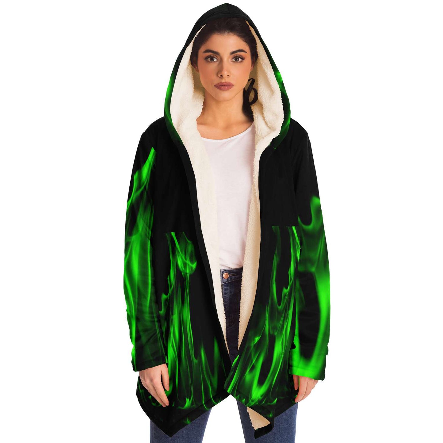 LimeFire Fleece Coat