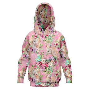 Kids Unicorn Fashion Hoodie 