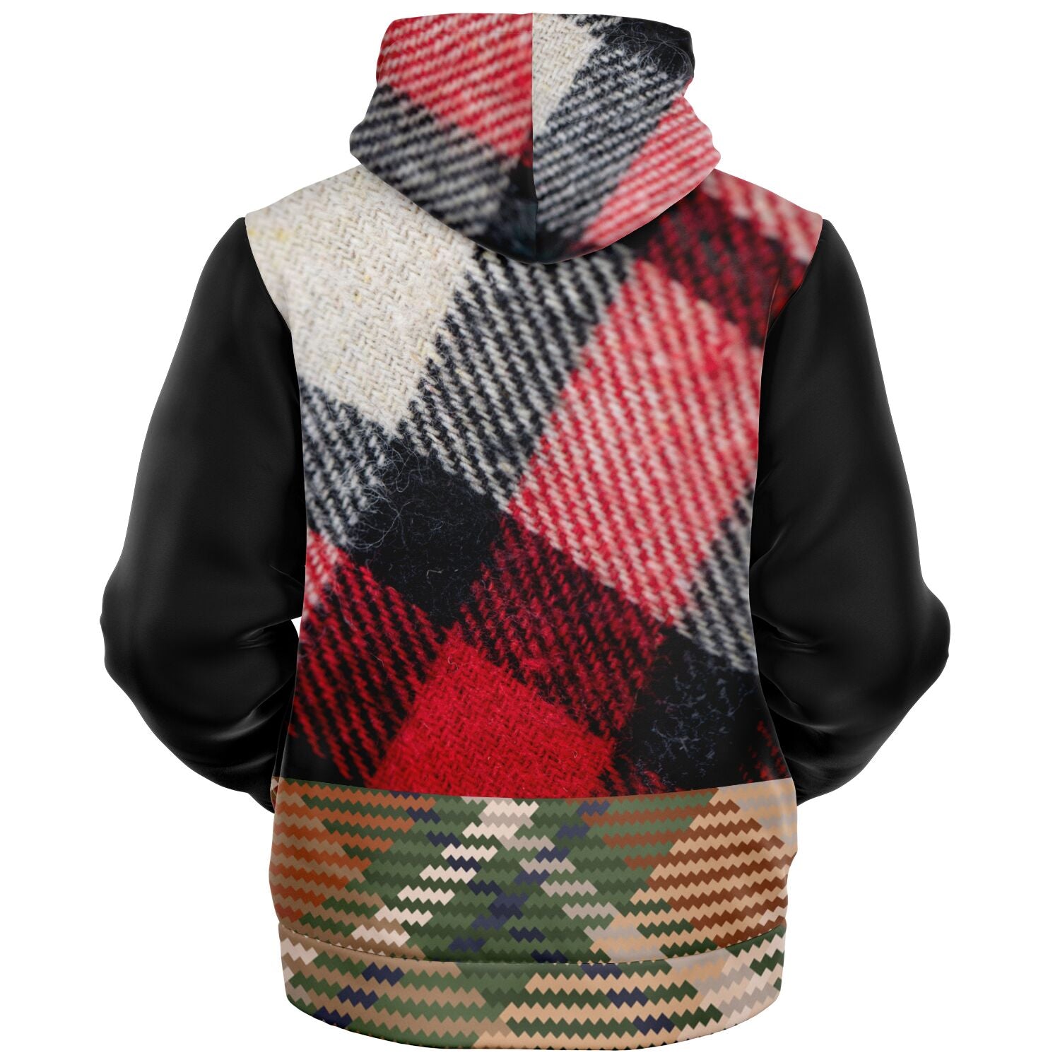 Modern Flannel MicroFleece Coat