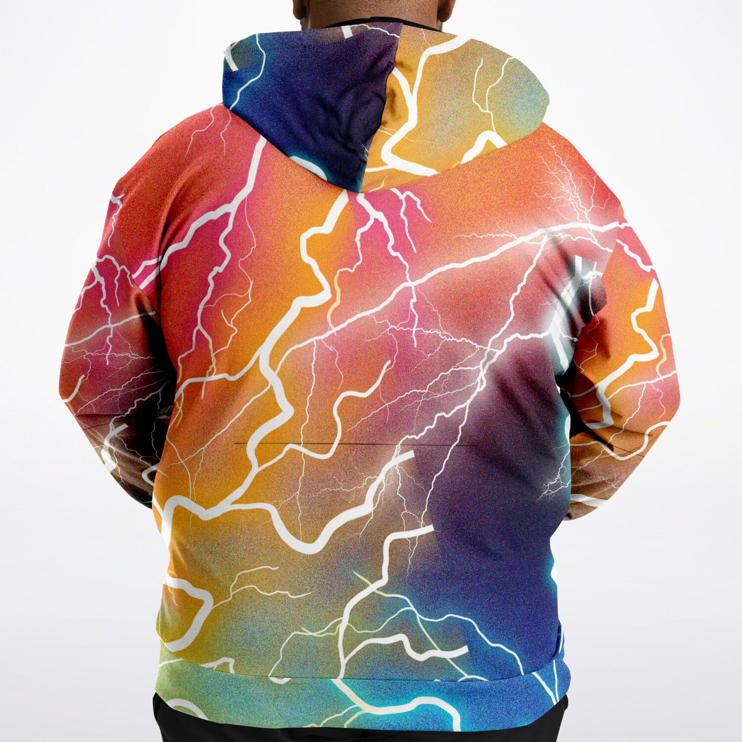 PLUS SIZE Lightning Strikes Premium Hoodie