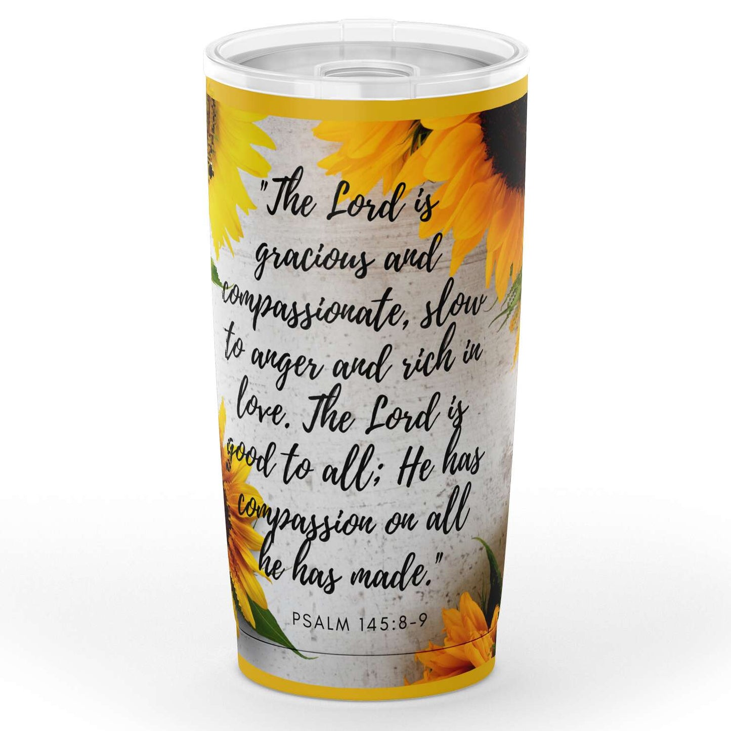 The Lord is Good Sun Premium Tumbler