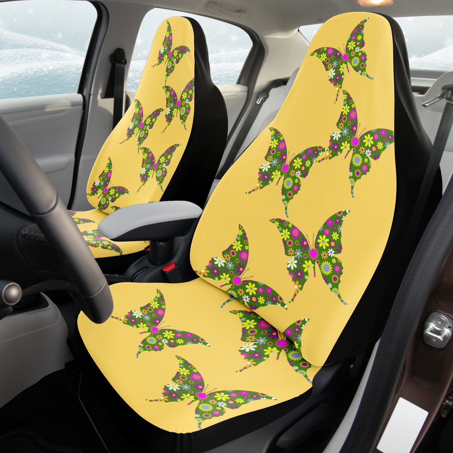 A Butterfly's Garden Automobile Seat Covers
