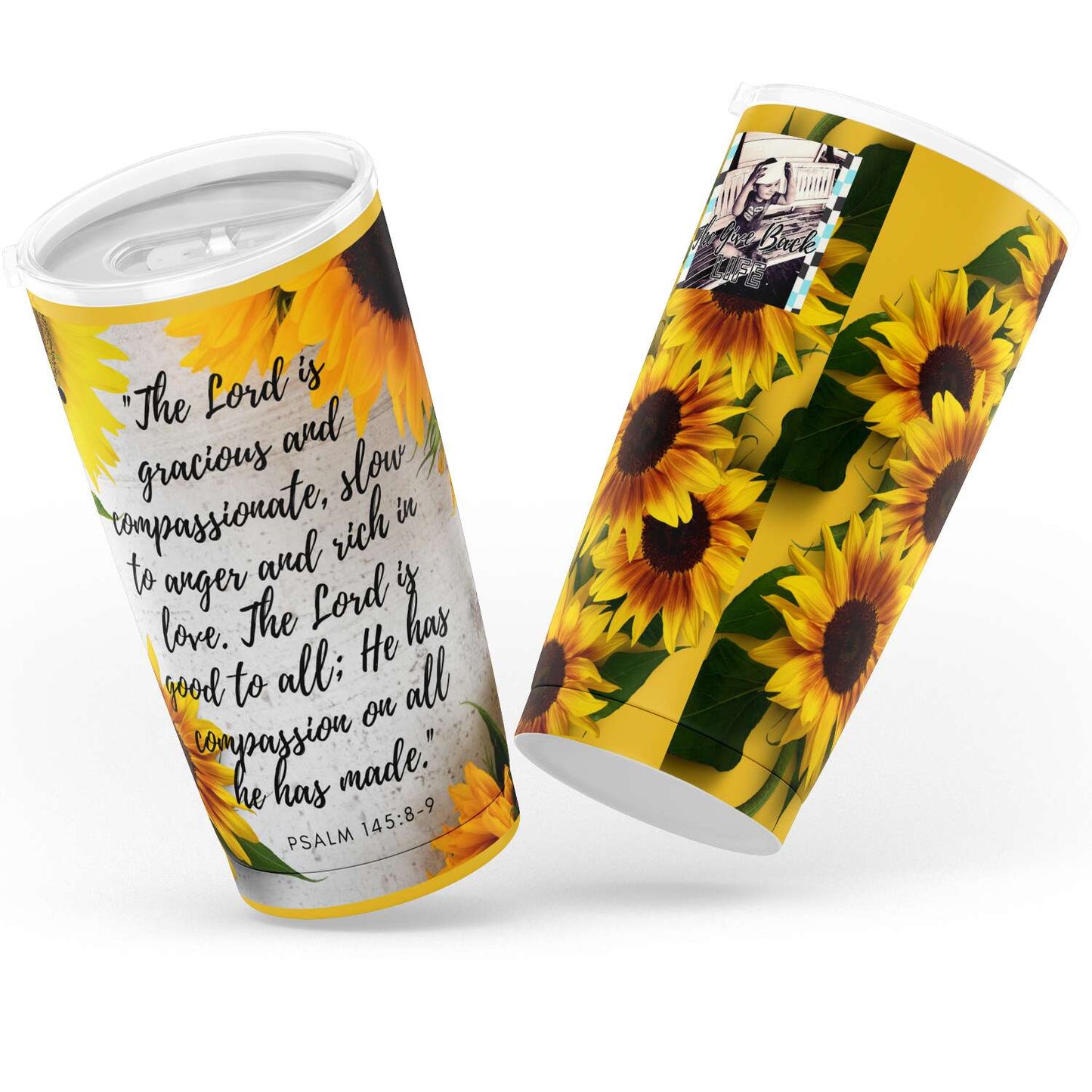 The Lord is Good Sun Premium Tumbler