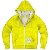 Bright Yellow MicroFleece Coat 