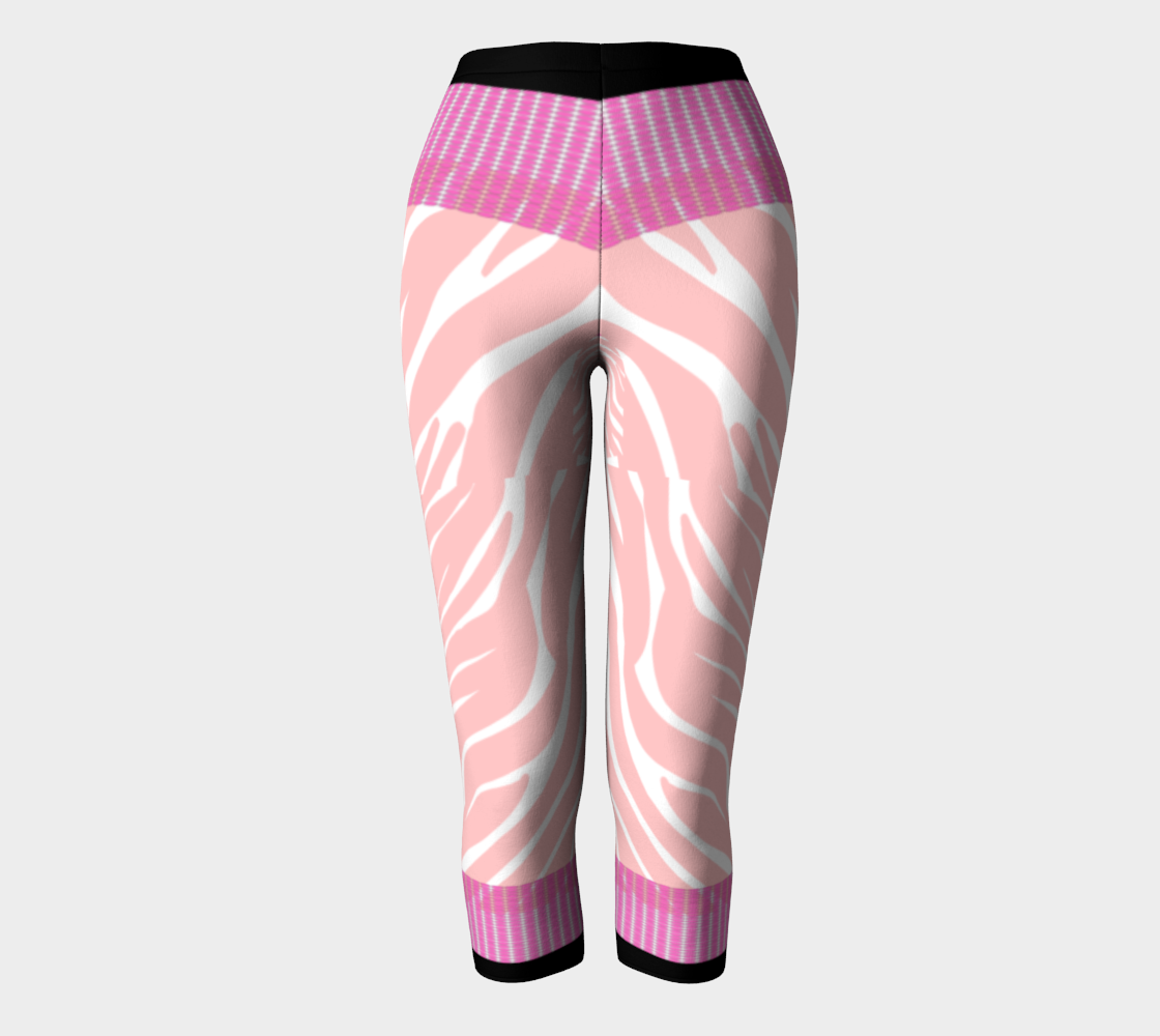 90's Tiger Premium Stretch Capri Leggings 