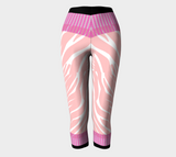 90's Tiger Premium Stretch Capri Leggings 