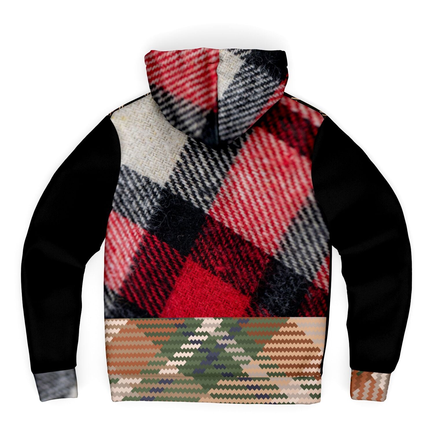 Modern Flannel MicroFleece Coat