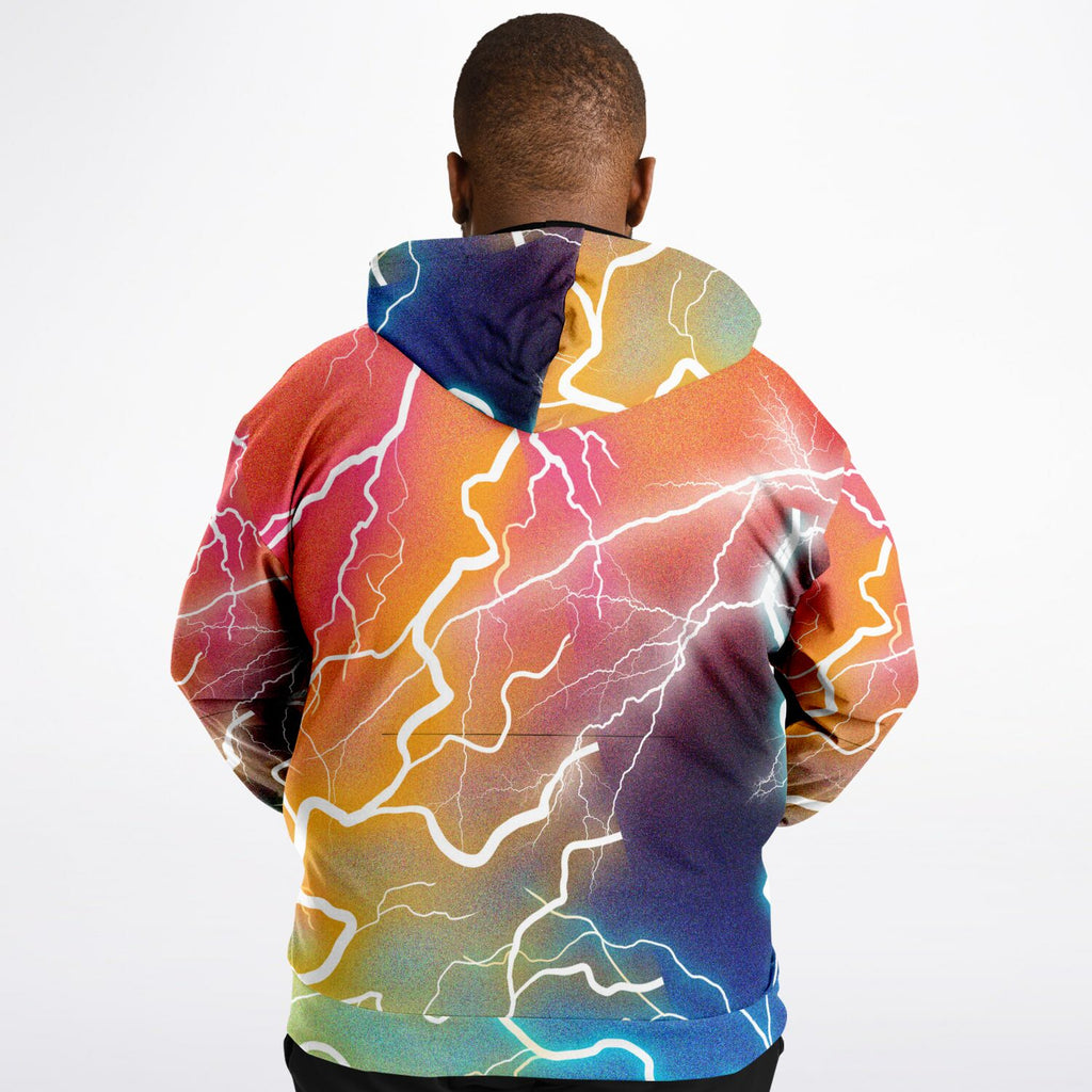 PLUS SIZE Lightning Strikes Premium Hoodie 