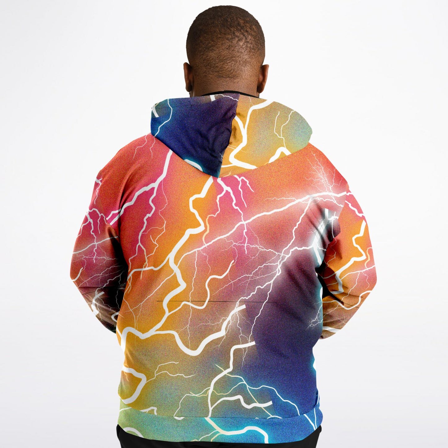 PLUS SIZE Lightning Strikes Premium Hoodie