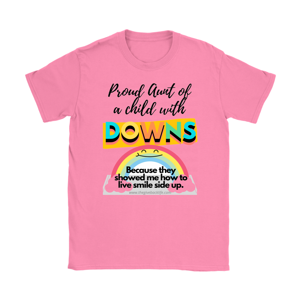 Proud Downs Aunt Comfy Tee