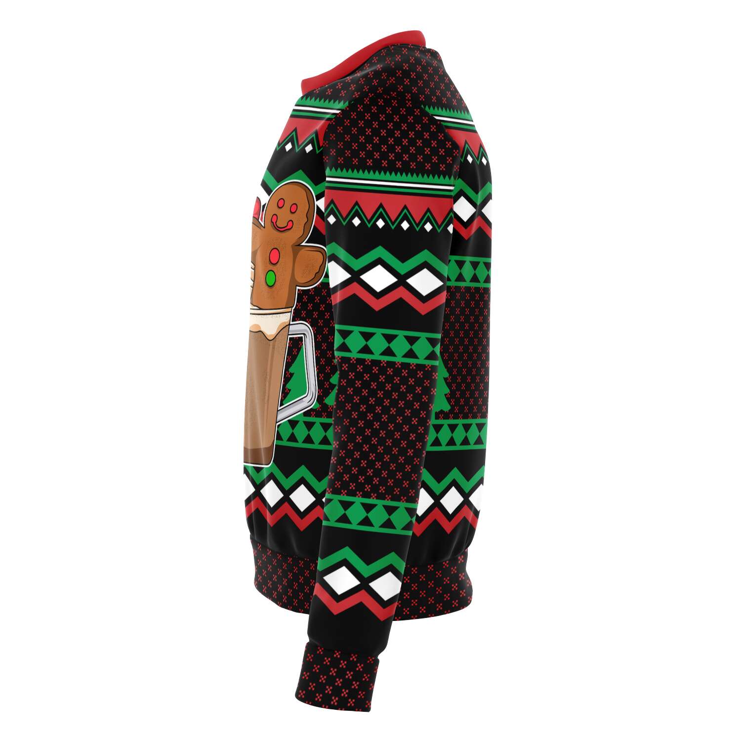 Gingerbread Cup O' Holly Jolly Sweatshirt
