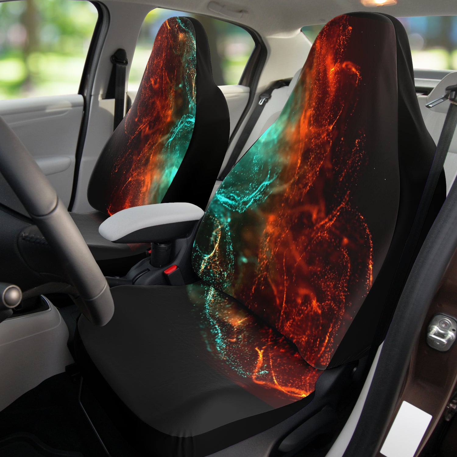 Electric Smoke Car Seat Covers
