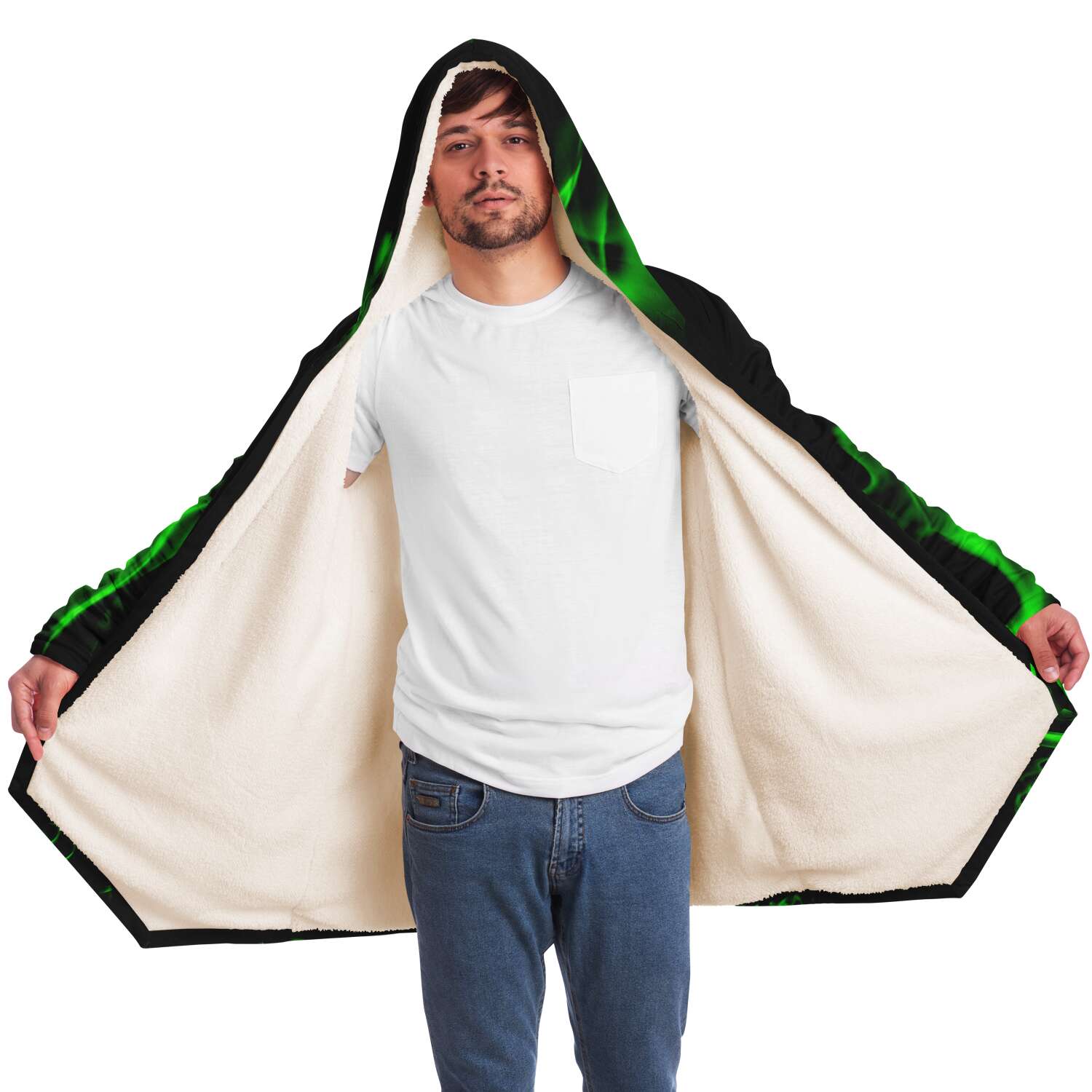 LimeFire Fleece Coat 