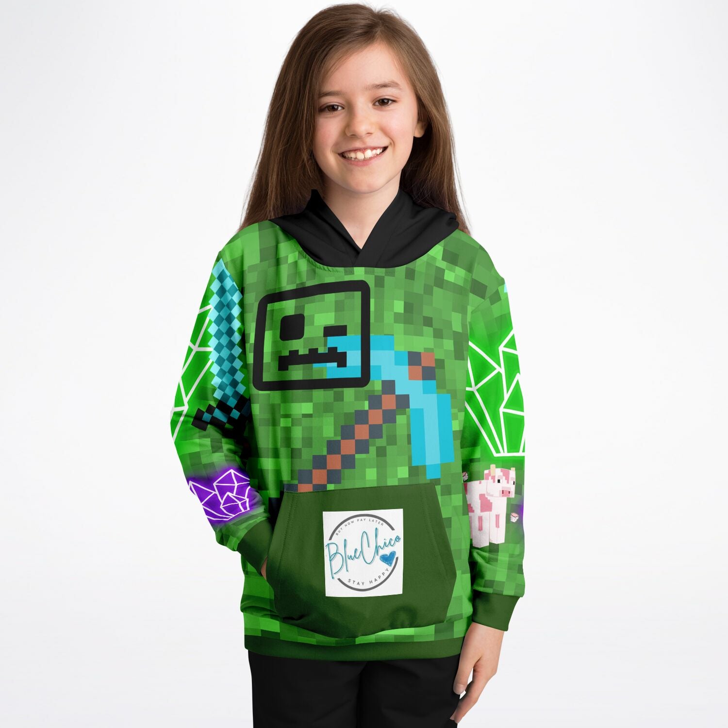 Blocky Fun Kids Zone Hoodie 
