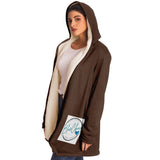 Hot Chocolate Microfleece Cloak 