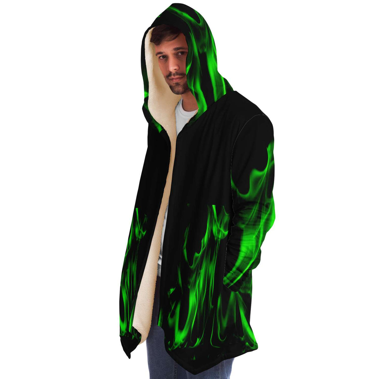 LimeFire Fleece Coat 