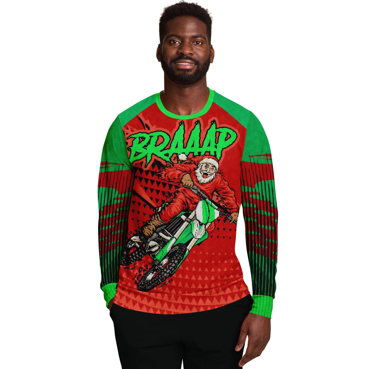 Moto Santa Sweatshirt