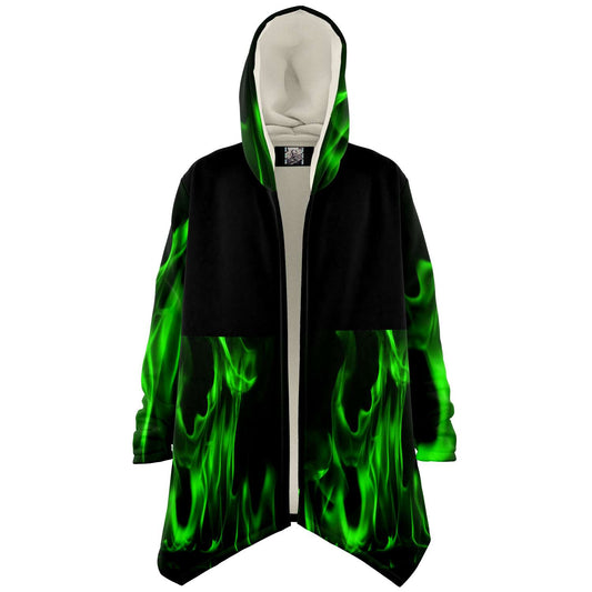 LimeFire Fleece Coat