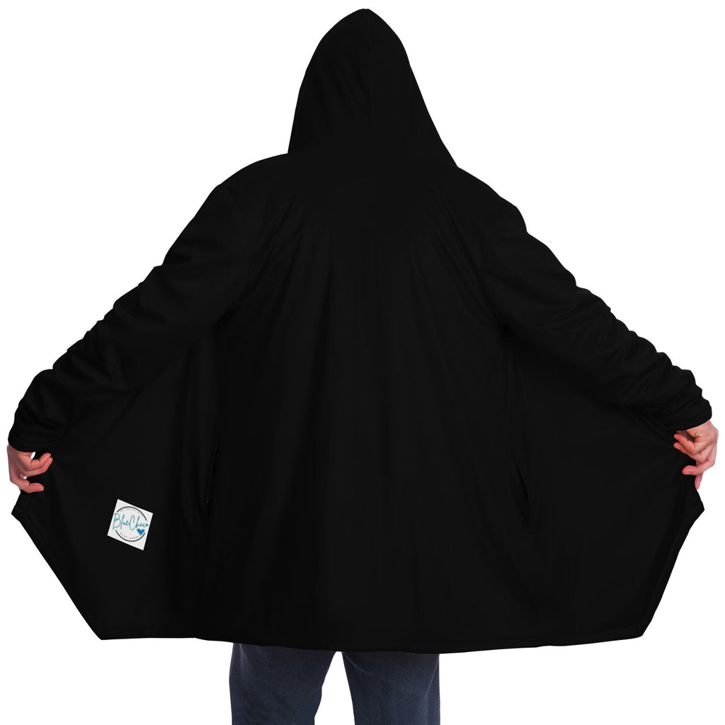 Basic Black Microfleece Cloak 