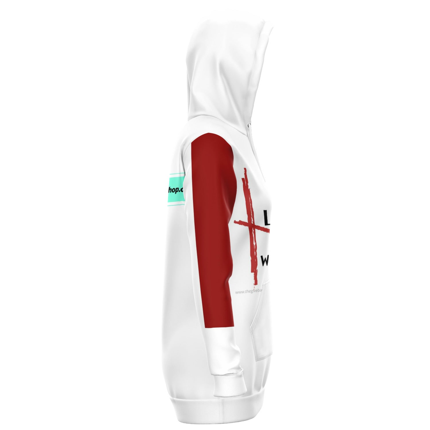 I am Loved For Who I Am - Longline Hoodie 