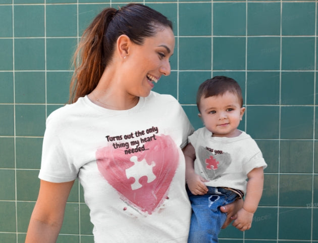 All My Heart Needed Was YOU! Mom and Baby Set