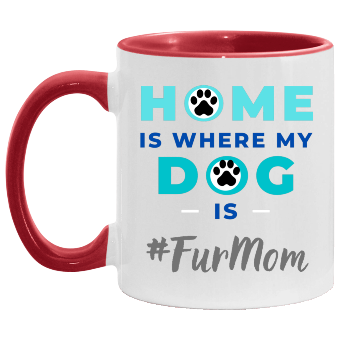 #FurMom 11OZ Accent Mug 