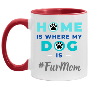 #FurMom 11OZ Accent Mug 
