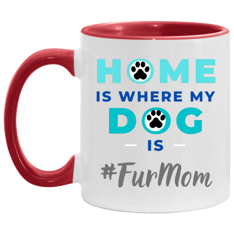 #FurMom 11OZ Accent Mug 