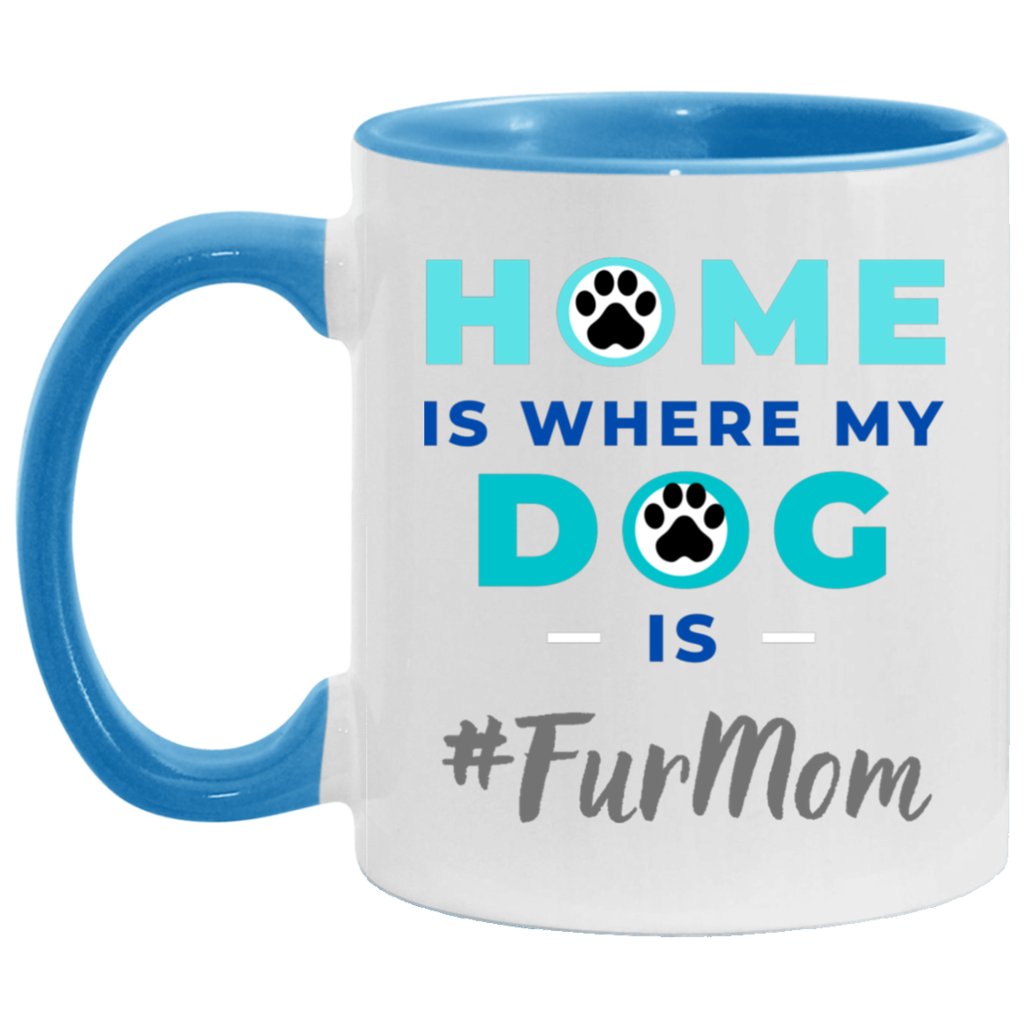#FurMom 11OZ Accent Mug 