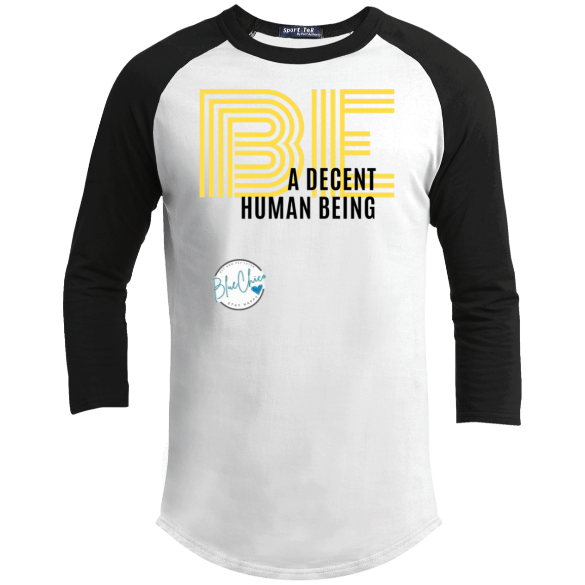 Be a Decent Human Being Youth 3/4 Raglan Sleeve Shirt 