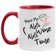Aldi Wine Aldi Time Accent Mug 