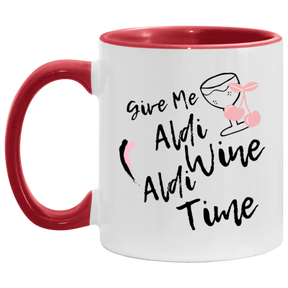 Aldi Wine Aldi Time Accent Mug 