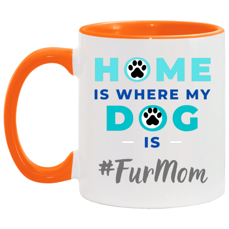 #FurMom 11OZ Accent Mug 