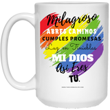 MIlagroso 15 oz. White Mug 