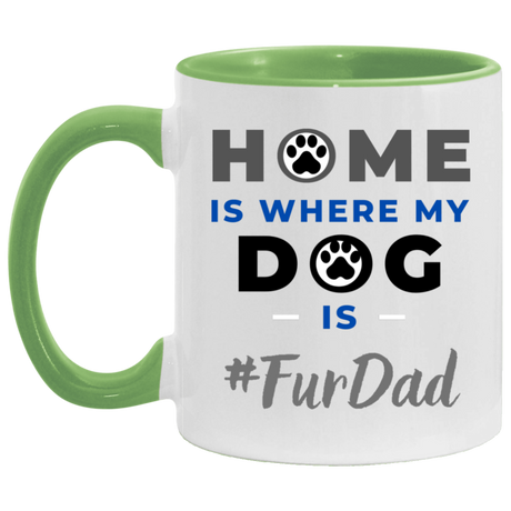 #FurDad 11OZ Accent Mug 