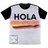 Hola Jesus Loves You Print T-Shirt 