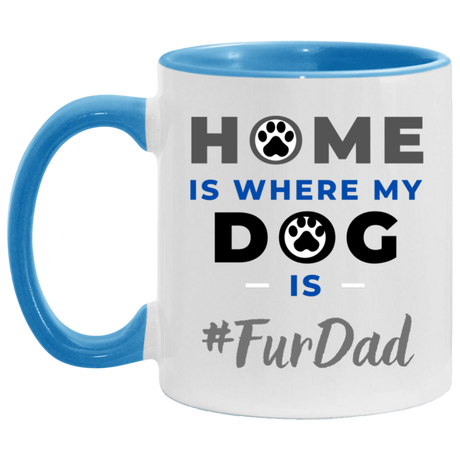 #FurDad 11OZ Accent Mug 
