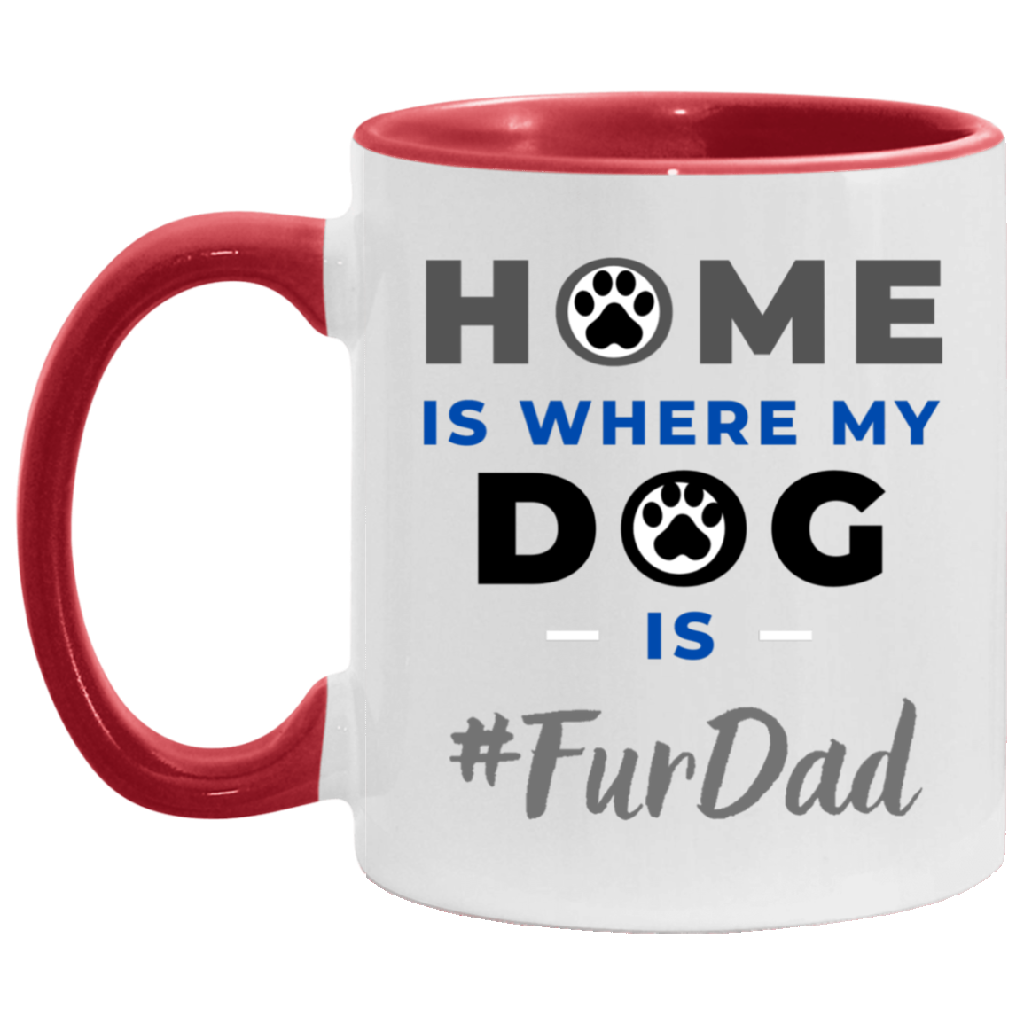 #FurDad 11OZ Accent Mug 