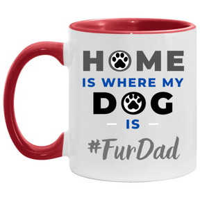 #FurDad 11OZ Accent Mug 