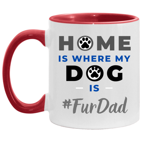 #FurDad 11OZ Accent Mug 