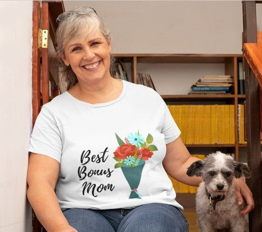 Best Bonus Mom Ultra Cotton Tee 
