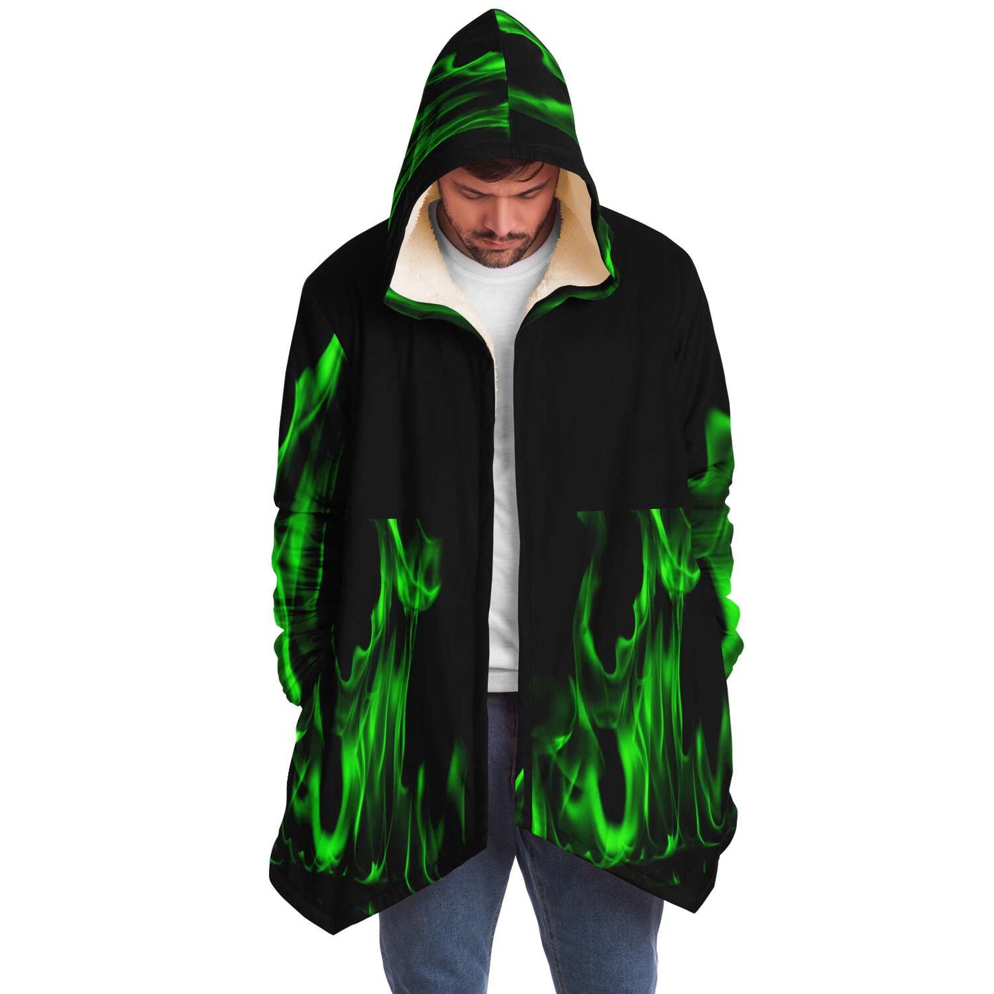 LimeFire Fleece Coat