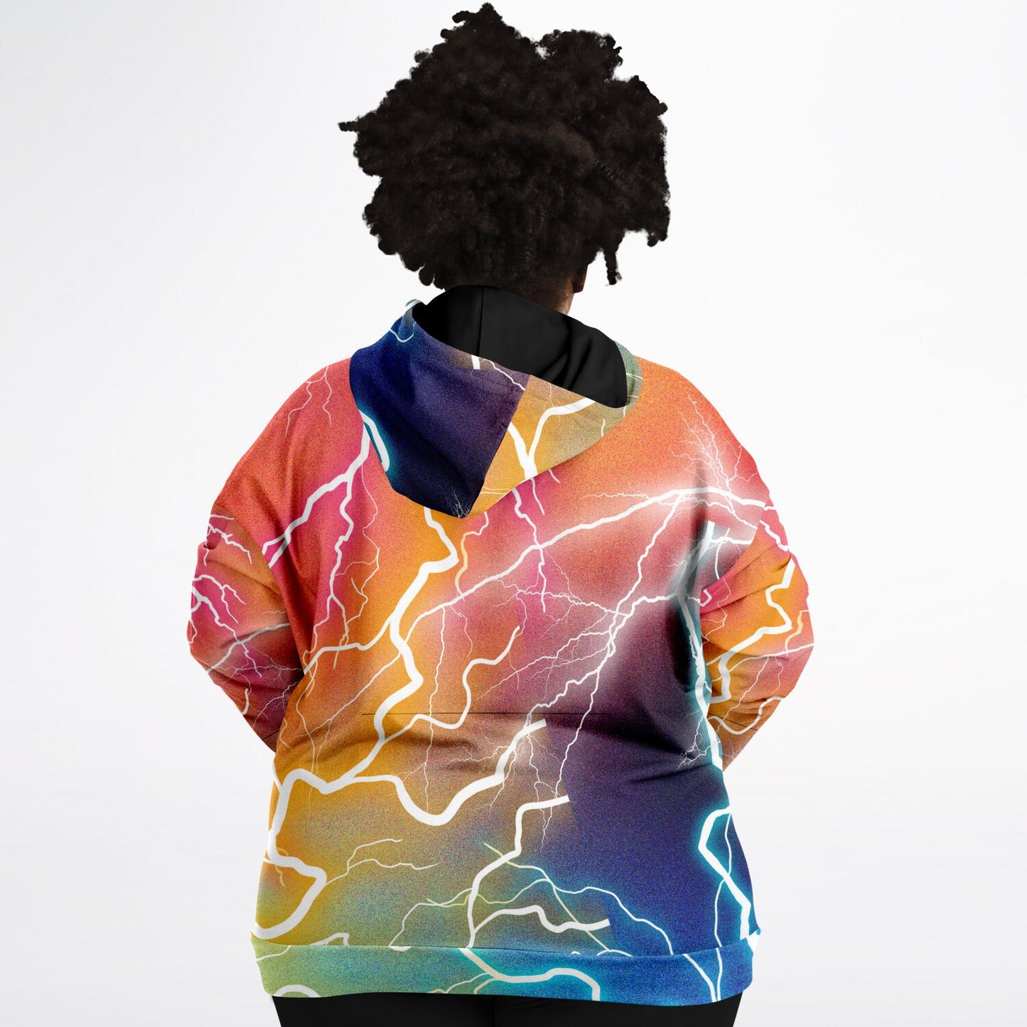 PLUS SIZE Lightning Strikes Premium Hoodie