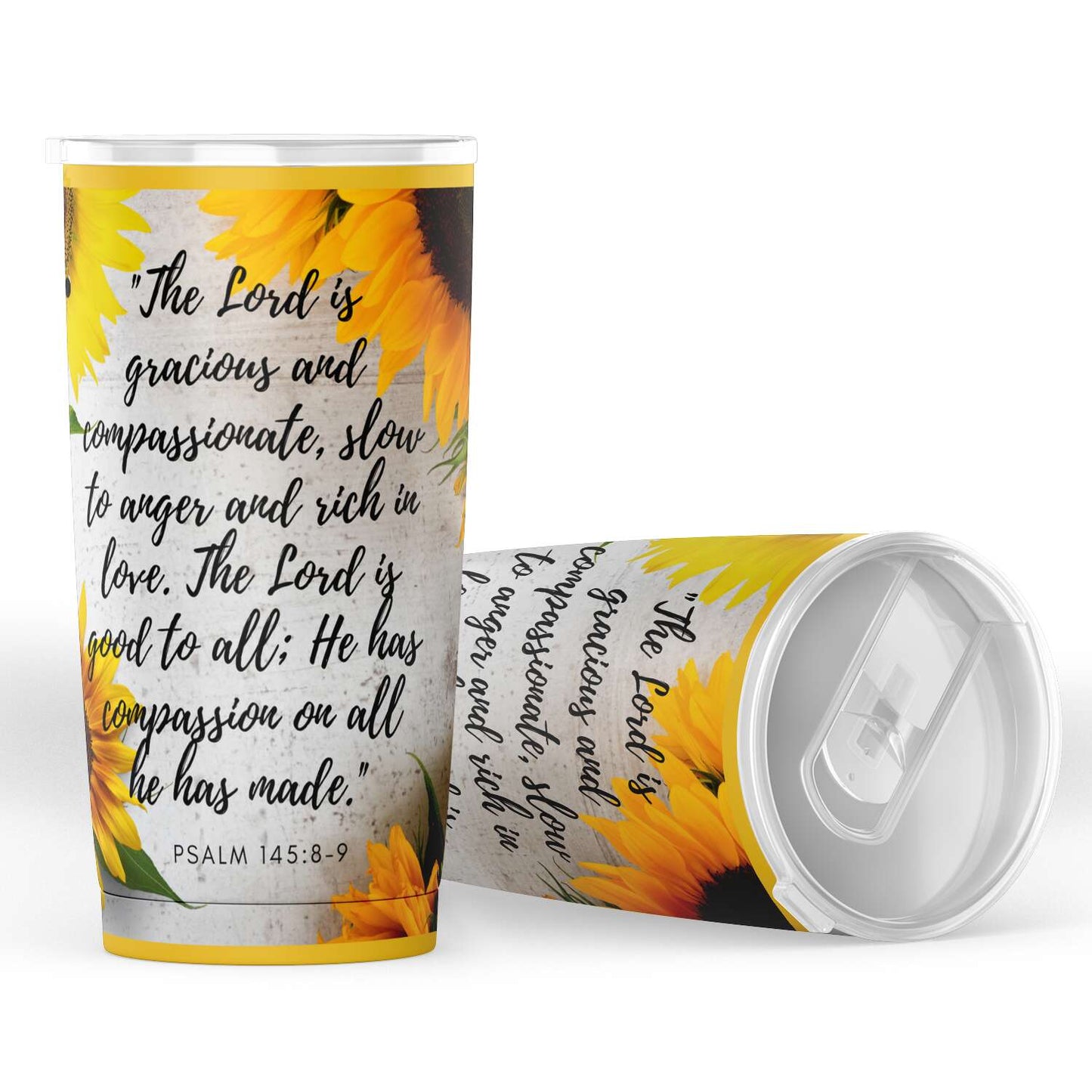 The Lord is Good Sun Premium Tumbler