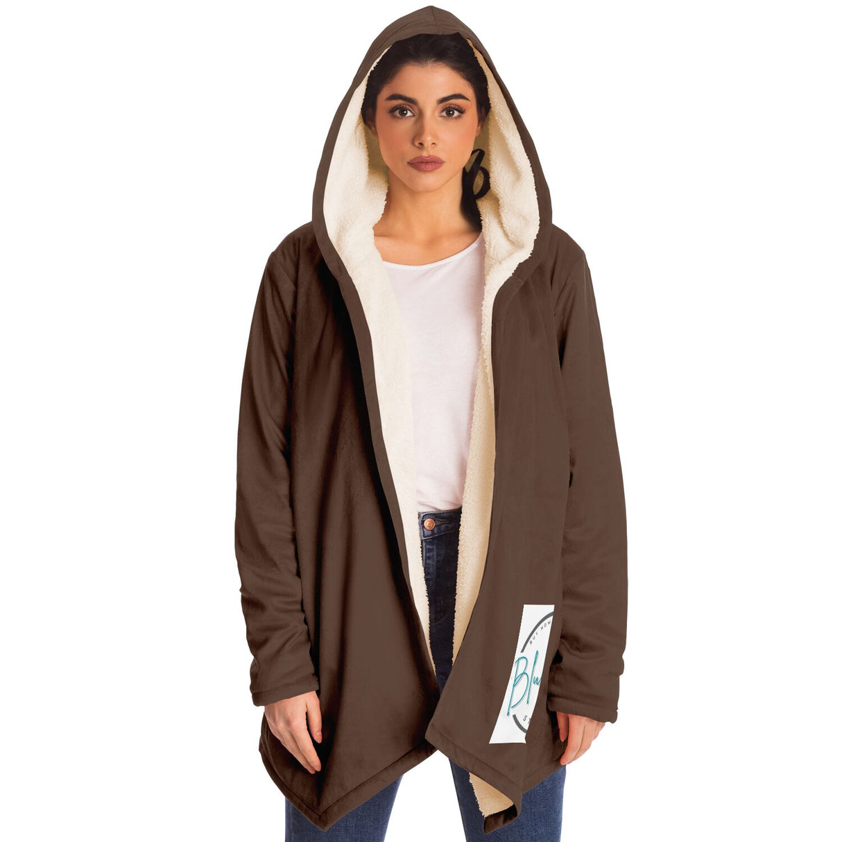 Hot Chocolate Microfleece Cloak 