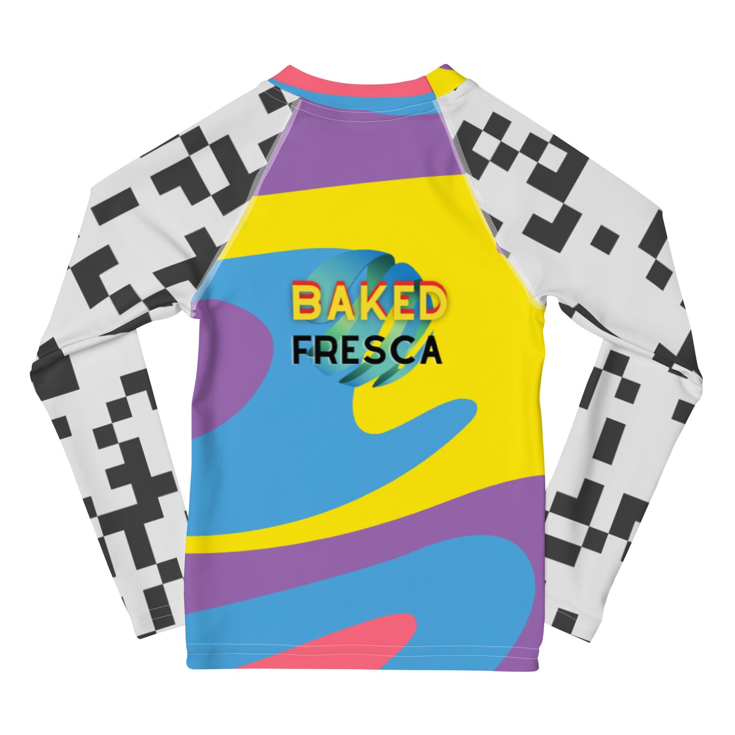 Puzzle Piece Kids Rash Guard by Baked Fresca