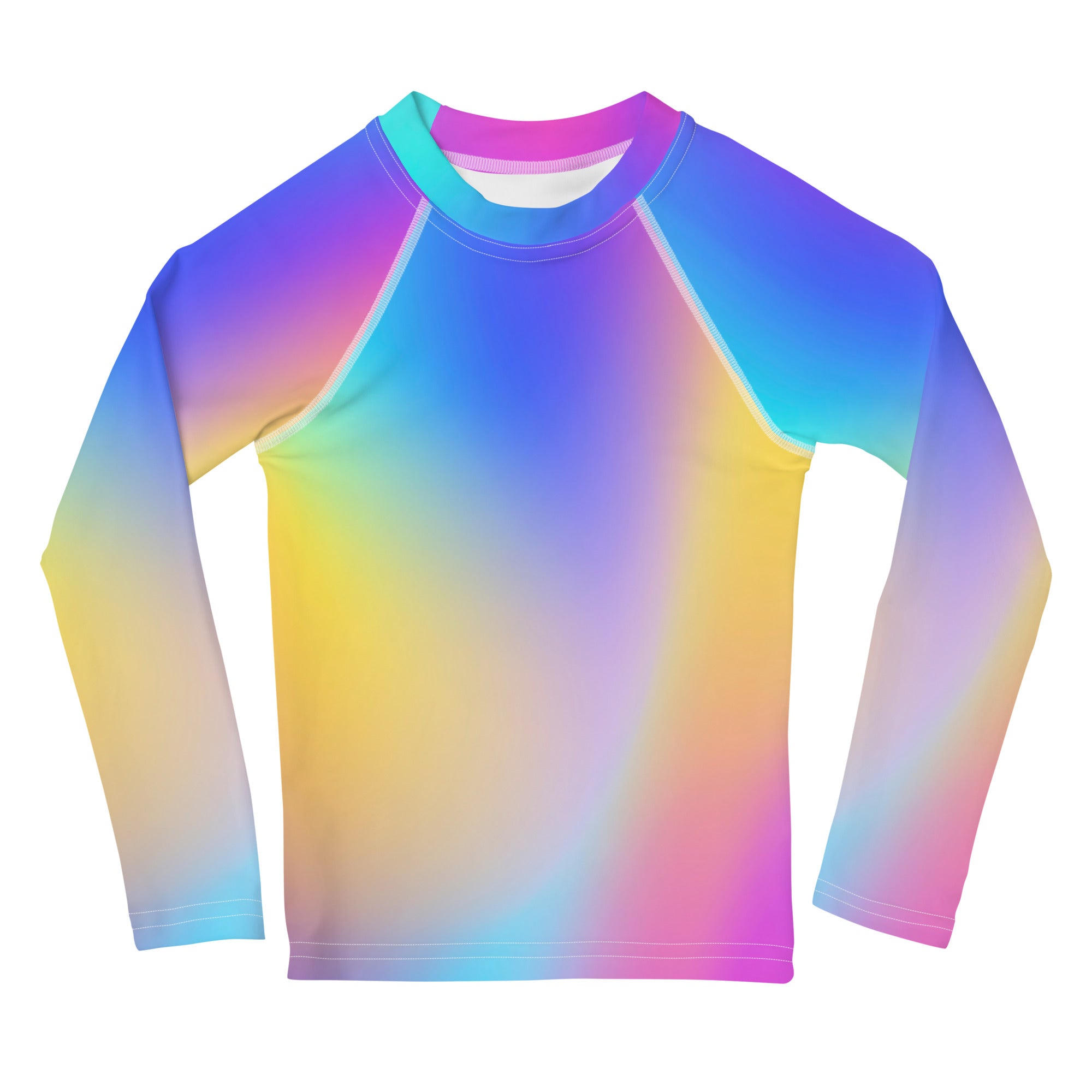 Neon Lights Kids Rash Guard by Baked Fresca 