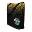 Golden Glitter Oversized Bag 