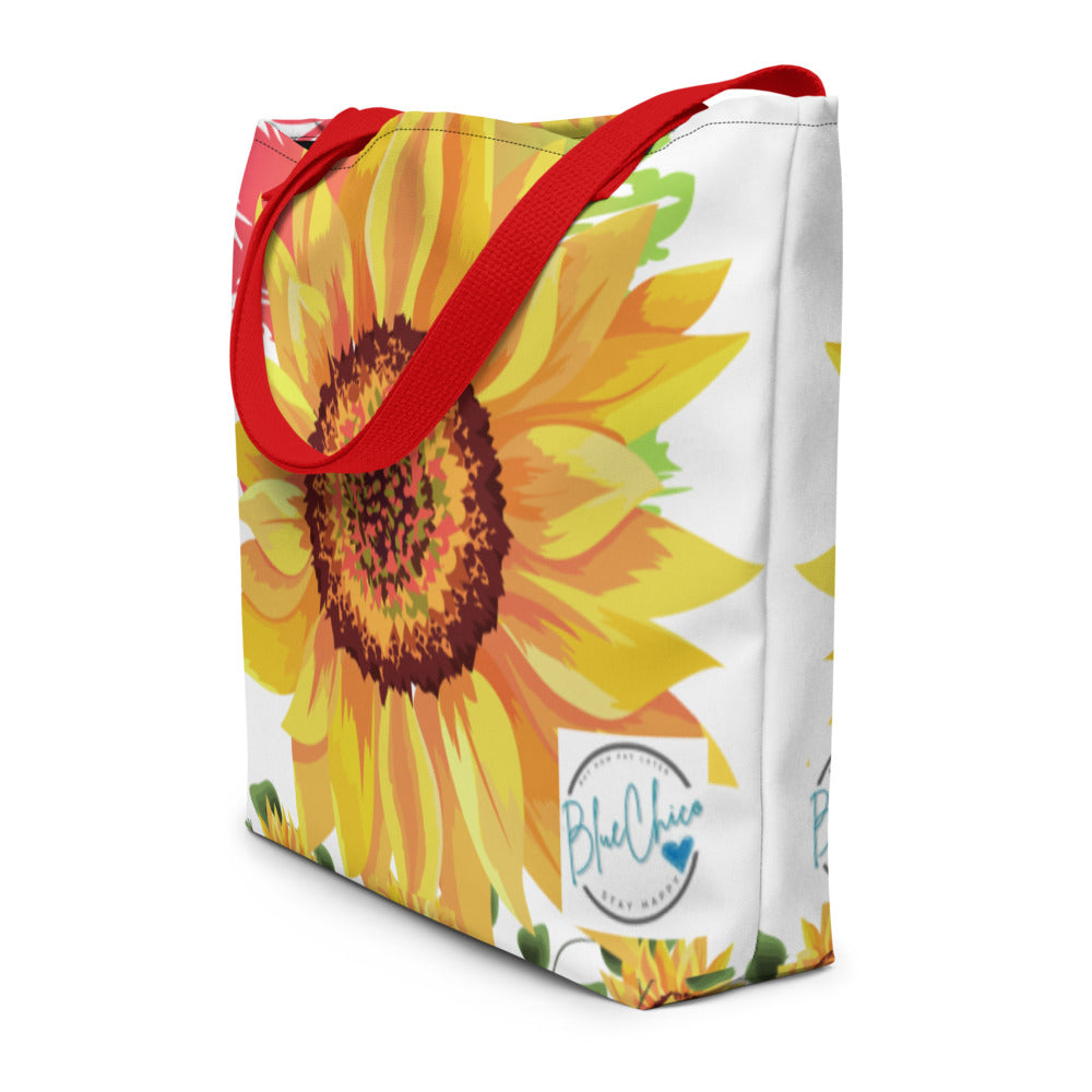 Sunflower Love Oversized Bag